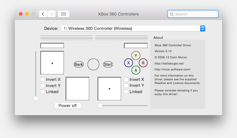 driver controller for mac